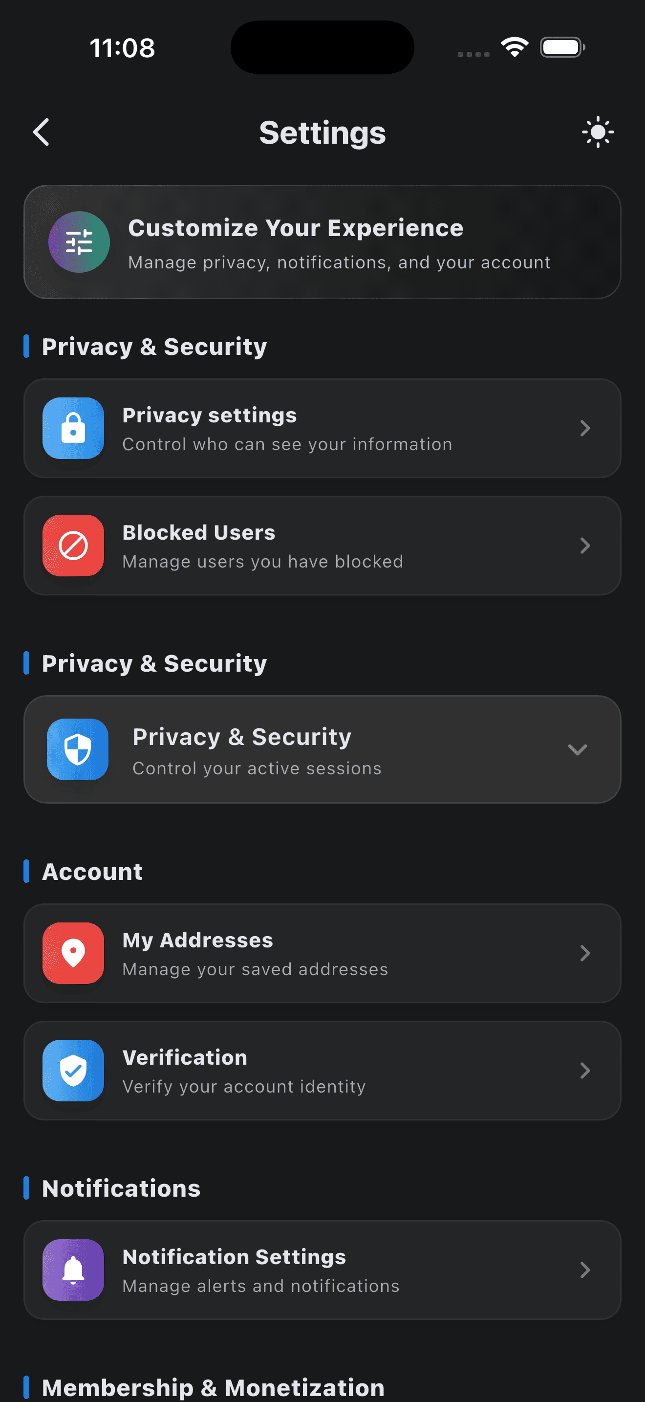 Sngine Pro Timeline – Flutter Social Networking App (Android & iOS) mobile preview
